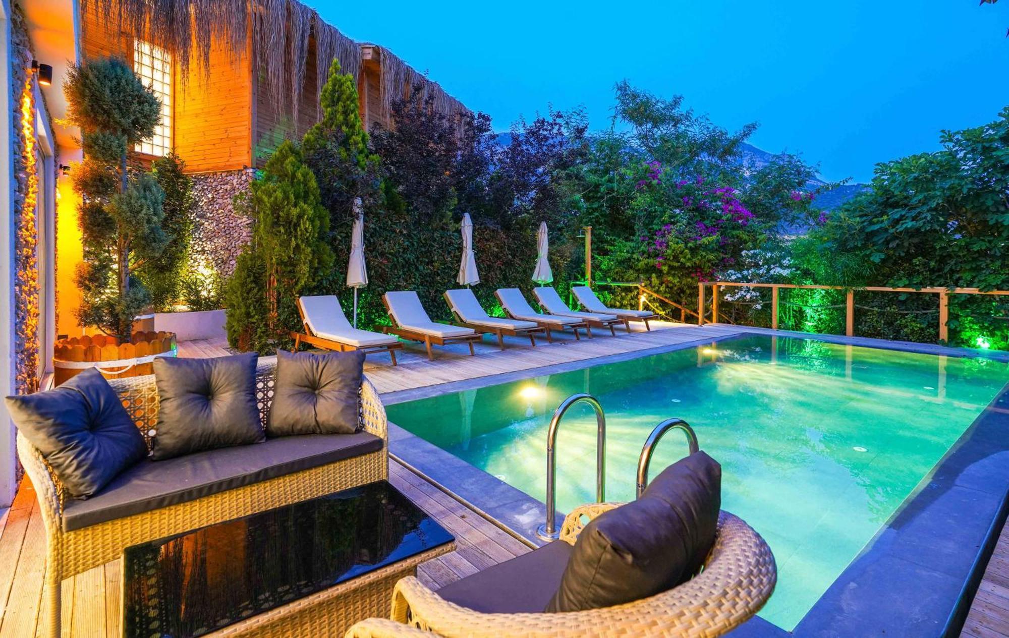Likya Gardens Hotel Kas Bagian luar foto