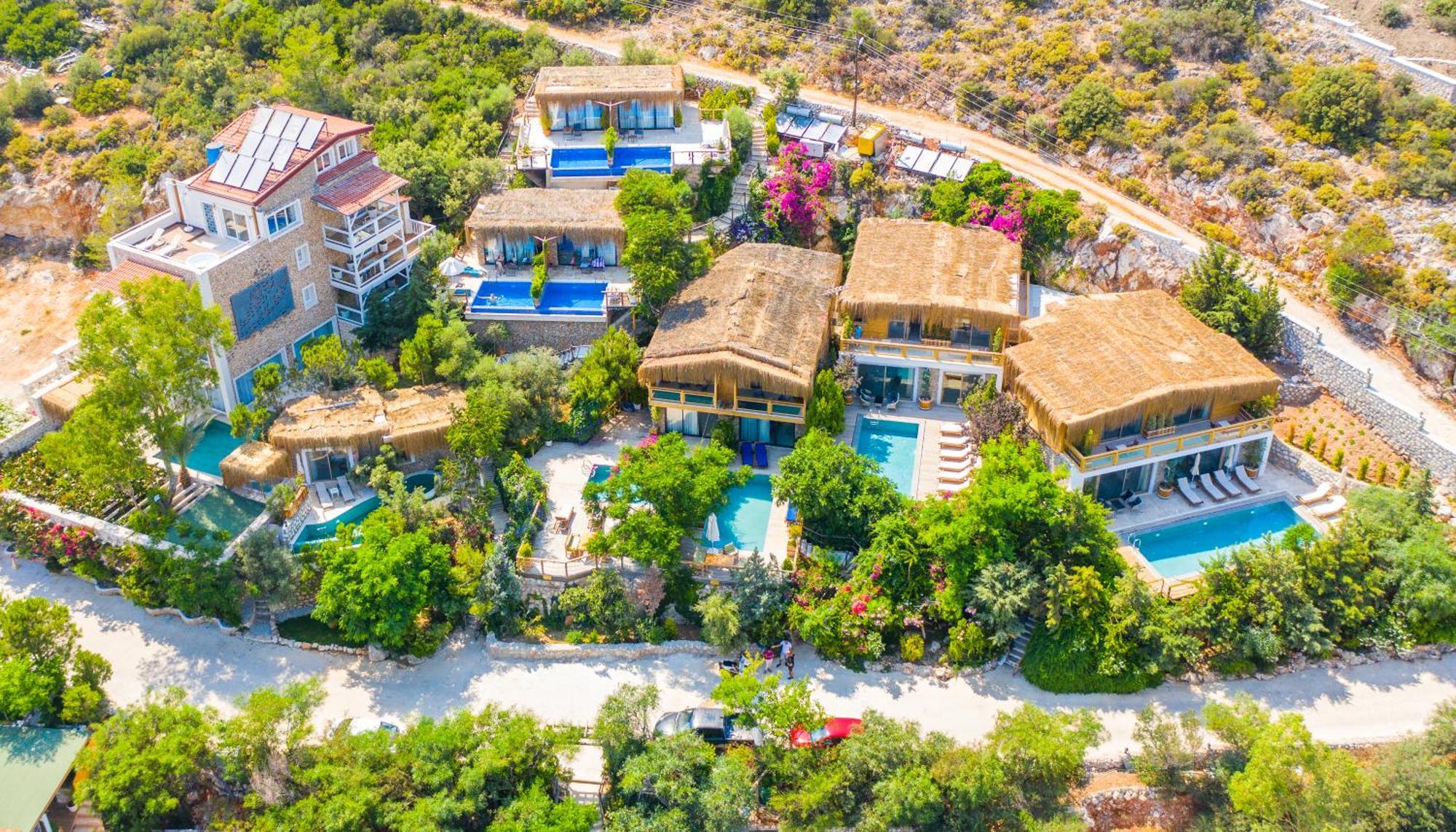 Likya Gardens Hotel Kas Bagian luar foto